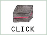 貼り箱／インロー式・二色タイプ　CLICK