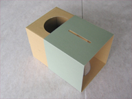 抽選箱兼アンケート回収箱の組み立て方8